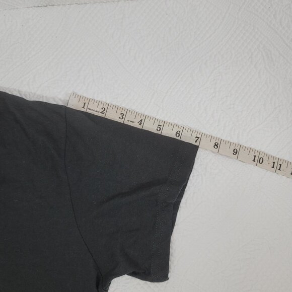 124. RealTree Short Sleeve T-Shirt Black Sz L - Picture 4 of 6